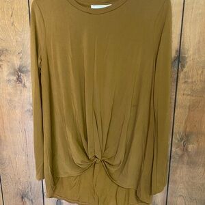 Lush Olive Long Sleeve Top